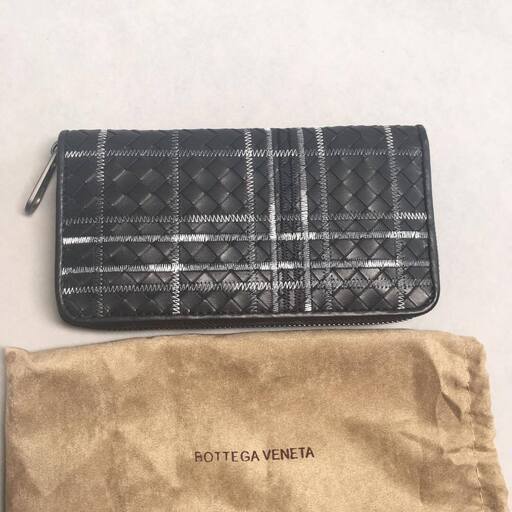 ボッテガヴェネタ 長財布 ラウンドファスナー 本革 BOTTEGA VENETA