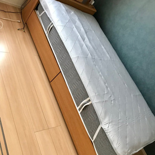 【取引中】ニトリ ポケットコイル シングルベッド