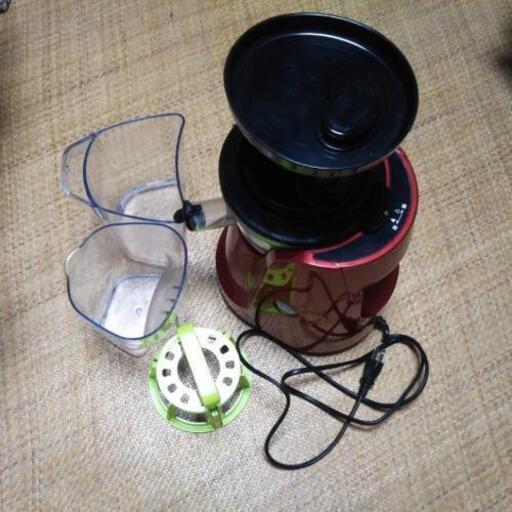 【値下げしました】サイレンスジューサー クビンス レシピブック付き中古
