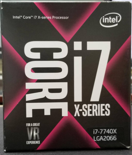 Intel Core i7-7740X改 殻割り済み 5.2GHz可 LGA2066 Kaby Lake