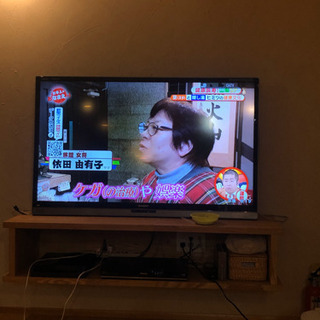 テレビデオ シャープAQUOS液晶テレビ52インチ