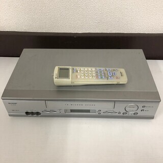 【SHARP】 シャープ VHSビデオデッキ VC-H210 2...