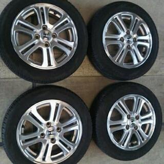 🉐値下げ⭐ホンダ N-box タイヤ付き純正アルミホイール ４本セット