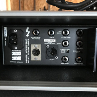 warwick ベースアンプ ヘッド&キャビネット×2 セット