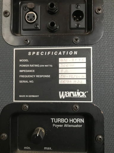 warwick ベースアンプ ヘッドu0026キャビネット×2 セット | procomm.ca