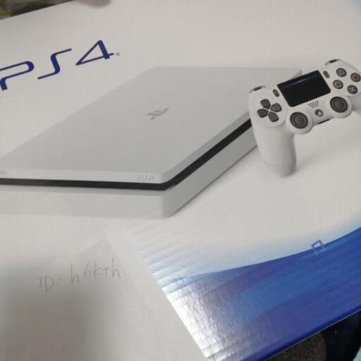 PS4 グレイシアホワイト 中古 CUH-2200A B02