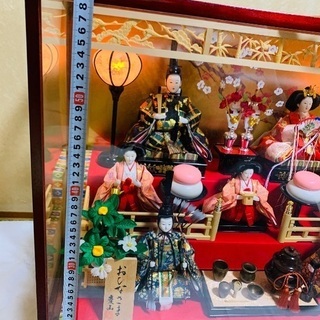 清宝作親王飾 雛人形 三段飾り