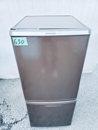 630番 Panasonic✨ ノンフロン冷凍冷蔵庫❄️  NR-B145W-T‼️