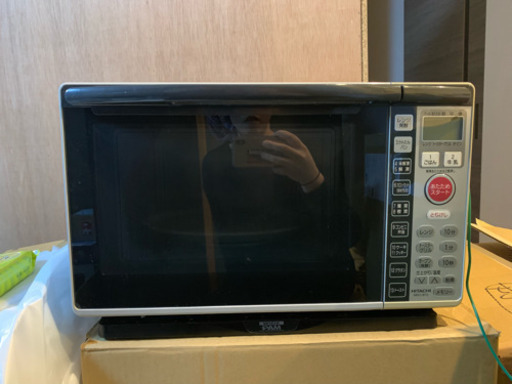 電子レンジ HITACHI オーブン トースター グリル付き