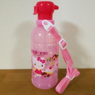 【美品】サンリオ♥️ハローキティ プラスチック水筒 ピンク 容量...