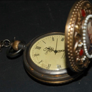 1882年 アンティーク オメガ 49mm 銀無垢 懐中時計 