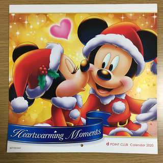 ミッキーマウス2020年カレンダー袋入り