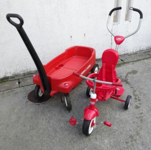 radio flyer 三輪車 ワゴン 2つセット
