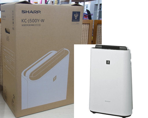 南12条店 新品 シャープ KC-J500Y プラズマクラスター ７０００搭載 加湿空気清浄機 ホワイト