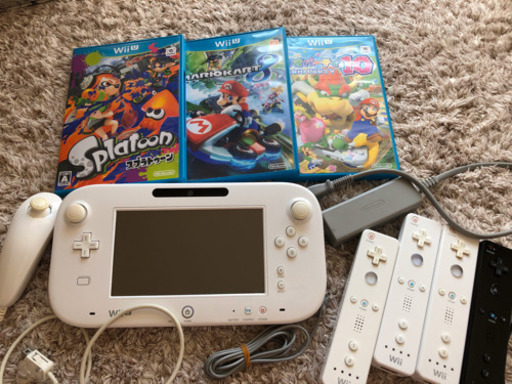 ニンテンドー　Wii U ＋ソフト３本