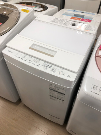 ●【12ヶ月安心保証付き】 TOSHIBA 全自動洗濯機　2018年製