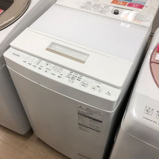 ○【12ヶ月安心保証付き】 TOSHIBA 全自動洗濯機 2018年製