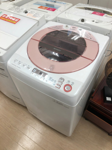 ●【12ヶ月安心保証付き】 SHARP 簡易乾燥機能付洗濯機　2016年製