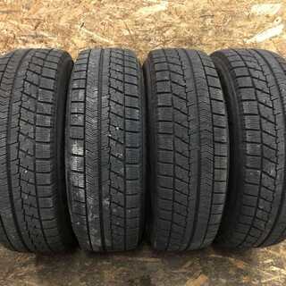 【BS BLIZZAK VRX 185/70R14】スタッドレス 4本【スチールホイール 14インチ 6J4HPCD100】2013年製 バリ溝　(VTD78) クレジットカード QR決済可能 BS BLIZZAK VRX 185/70R14】スタッドレス 4本【スチールホイール 14