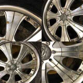 【ATR SPORT 225/45ZR18】夏タイヤ 4本【Weds BELLONA 社外 マルチ 18インチ 8J5/4HPCD114.3+43】　(TG226) クレジットカード QR決済可能