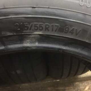 TOYO PROXES R47 215/55R17 17インチ 夏タイヤ 4本 2019年製 バリ溝 クラウン等　(TT63) クレジットカード QR決済可能