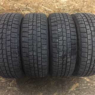 DUNLOP WINTER MAXX WM01 215/50R17 17インチ スタッドレス 4本 2015年製 ウィッシュ プリウスα等　(VTH93) クレジットカード QR決済可能