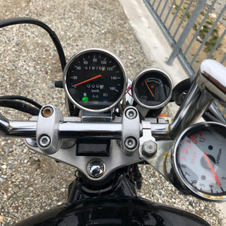 GZ125HS エンジン好調 実働 SUZUKI サイドバッグ付き