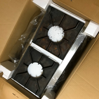 ◇LPガス仕様です◇ リンナイ 業務用 ガスコンロ RSB-206N 内炎式！ 自宅