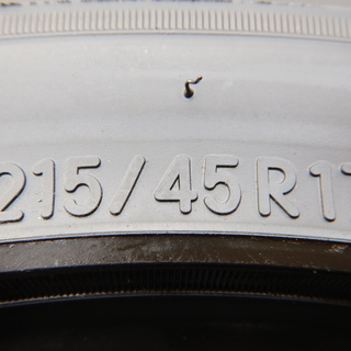 ほとんど使っていません♪215/45Ｒ17　4本組　ナノエナジー　プリウス、８６