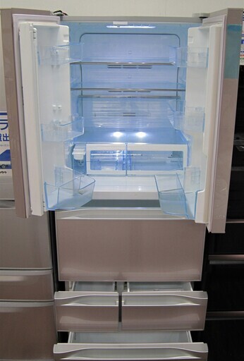 シャープ SJ-KF46R-W 464L冷蔵庫持ち帰り特価2009年製