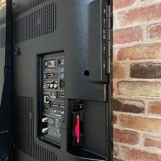 ③即日受渡&発送可❣️薄型LED AQUOS40型 外付HDD付