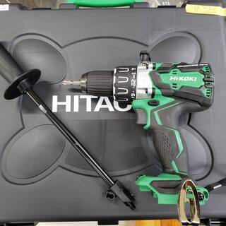 値下げ交渉可能！M512 未使用品！ HITACHI HiKOKI DV18DBL2 コードレス振動ドライバドリル　本体＋ケース