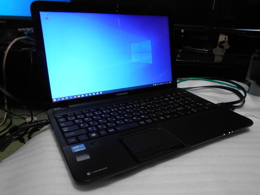 ノートPC Dynabook  Windows10 HDD1TB  メモリ4GB Office2010   本体使用時間約1300時間 HDD使用時間約50時間