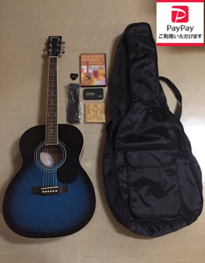 SepiaCrueアコースティックギター初心者セット(エレアコ改)・売却済