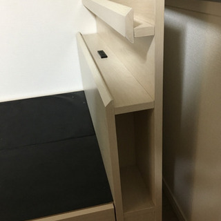 ほぼ未使用 シングルベット 引き出し付き
