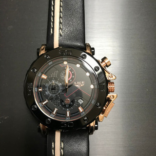 2020LIGE 新ファッションメンズ腕時計
