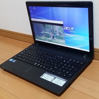 Windows10 Core i5 acerノートパソコン (15.6型 i5-480M)