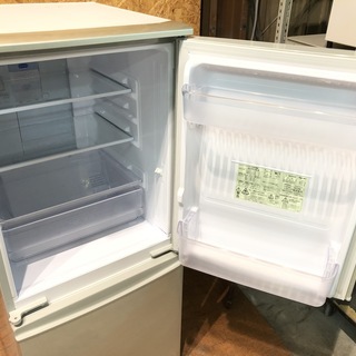 管理KRR145】SHARP 2013年 SJ-PD14X 137L 2ドア冷凍冷蔵庫 【公式通販】