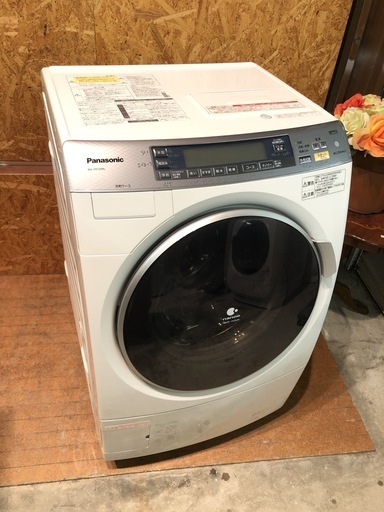 【管理KRS156】Panasonic 2013年 NA-VX7200L 9.0kg/6.0kg ドラム式洗濯乾燥機