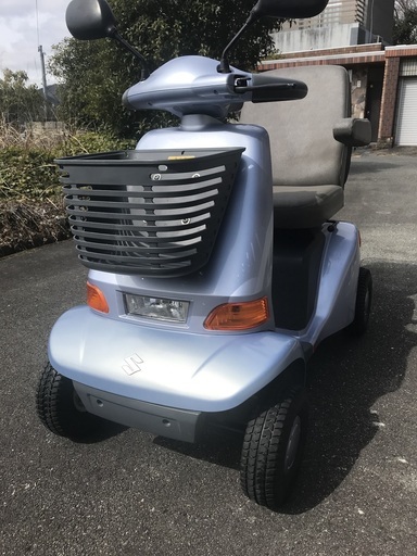 ☆彡⑤M スズキ・セニアカー!バッテリー新品!!電動車いす・車椅子・シニアカー。ピッカピカです!!!