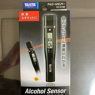【終】TANITA アルコールチェッカー HC-213S-BK