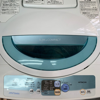 日立　洗濯機　