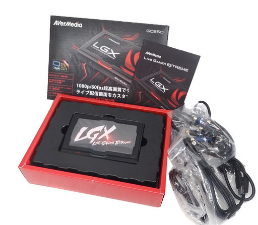 動作未確認・通電OK★AVerMedia Live Gamer EXTREME GC550 USB3.0対応 HDMI キャプチャーデバイス　付属品・箱有　札幌 豊平区 アウトレットモノハウス平岸