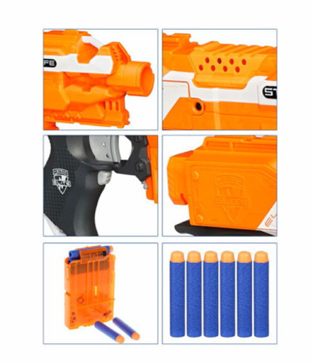SOLD」【NERF】ナーフ N-ストライク エリート ストライフ SCAR