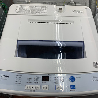 AQUA2016年製且つ半年の保証付き全自動洗濯機です!ミツトヨ ホールテスト