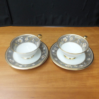 カップ＆ソーサー 2客セット ノリタケ SUBLIMEシリーズ サブライム