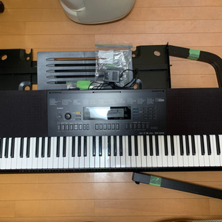 初【限 電子キーボード(カシオwk245)2016年製☆ほぼ未使用美品