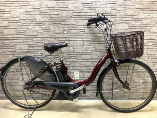 新生活応援SALE  東京23区配達無料　新基準  ヤマハ　パスナチュラ　8.7Ah リチウム 電動自転車 中古　26インチ