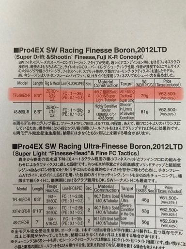ufm ウエダ pro4 メバリングロッド 8.6ft 2011年モデル 美品