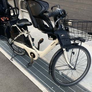 地域限定送料無料 ギュットアニーズ 子供乗せ 16AH 白 神戸市 電動